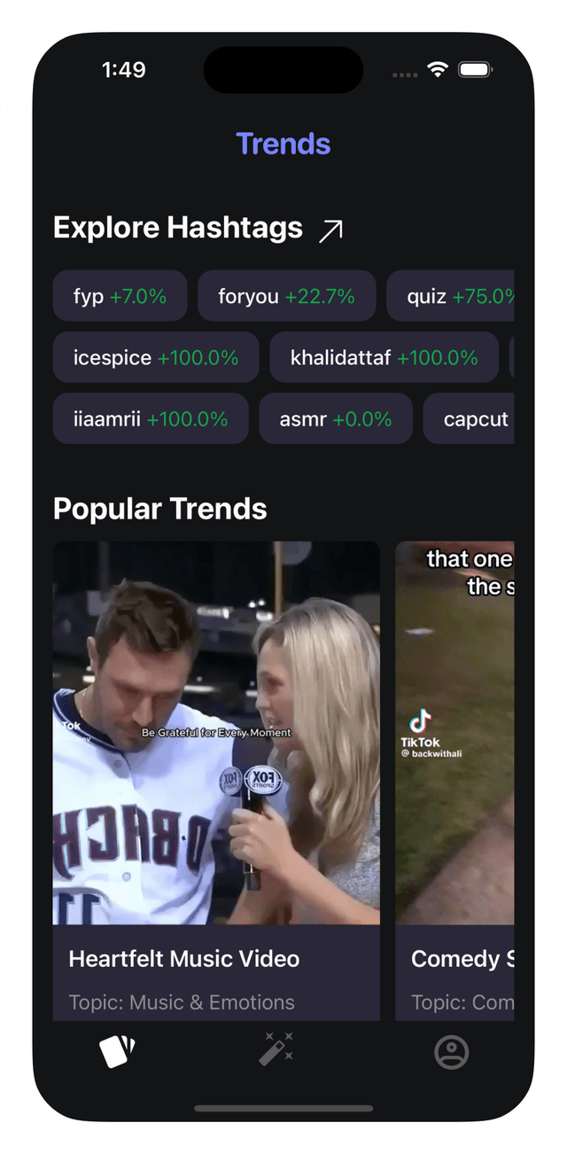 Viralops app screenshot